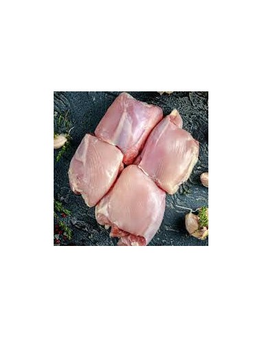 Haut De Cuisse de Poulet sans os sans peau 4.5kg Caisse 4 Pqts