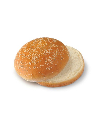 BUN HAMBERGER SESAME SLICED 5''